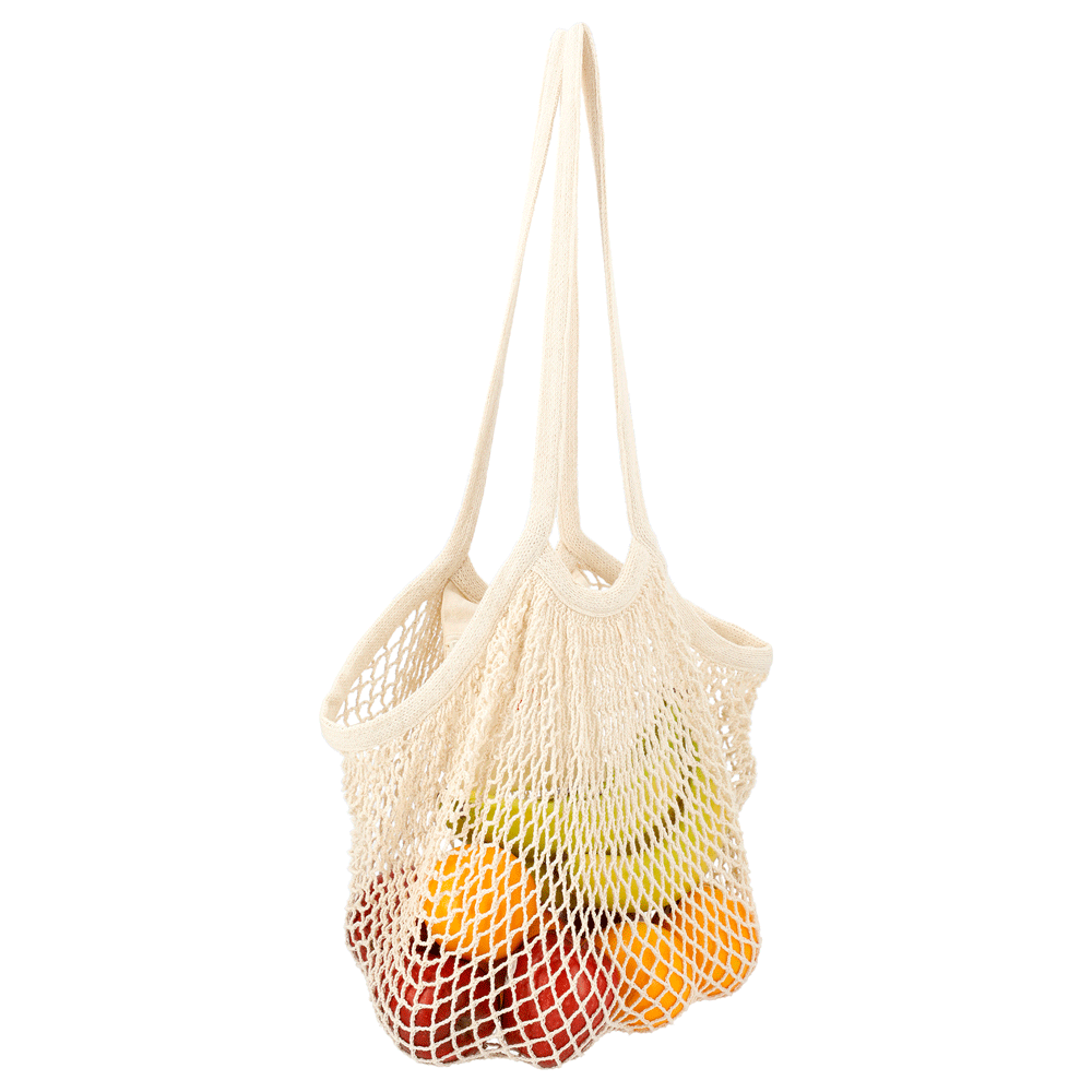 Cotton net outlet tote bag