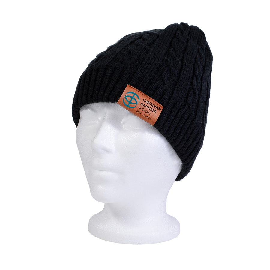 SOFT FLUFFY LINING FULL COLOUR CABLE KNIT TOQUE