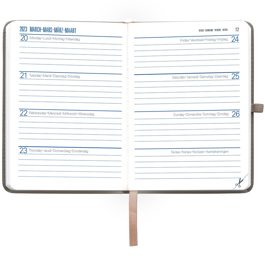 2025 Premium Weekly Planner with Scripps Softy Pen